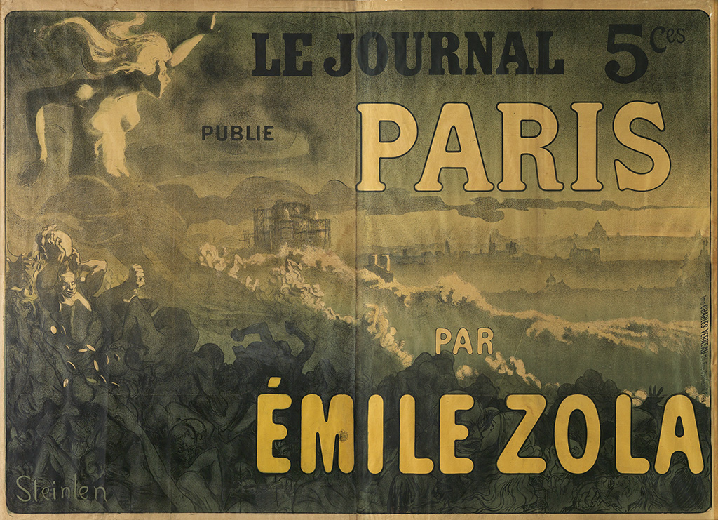 Le Journal 5Ces, Publie paris, Par, Emile Zola