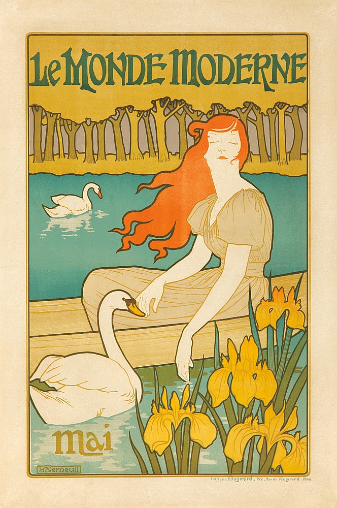 Le Monde Moderne, mai, mp. Verneuil, imp. De yaugnard. 152 paris