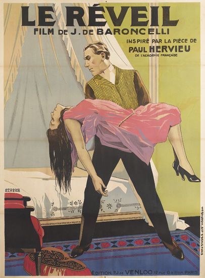 Le Reveil, Film De J. De Baroncelli, Inspire par la piece de Paul Hervieu, Edition P.J. Venloo,Gallon Paris
