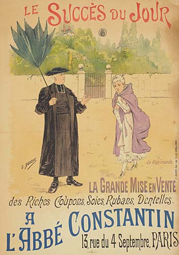 Le Succes Du Jour,  E. Duvoye, La Repn, La Grande Mise En Vente, De Riches Coupons. Soies. Rubans, Dentelles., A, Labbe Constantin, 13. Rue Du 4 September, Paris,