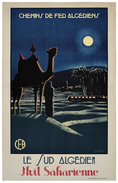 Chemins De Fed Alcediens, Le Sud Algerien, Jfuit Saharienne
