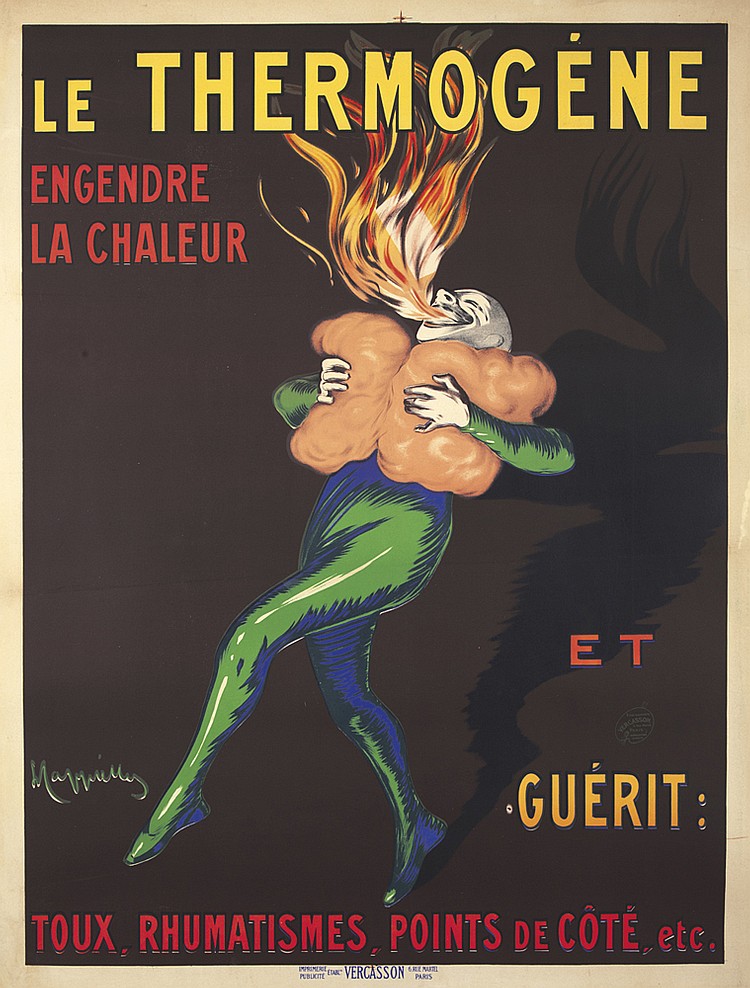 Le Thermogene, Engendre, La Chaleur, Et, Guert : , Toux. Rhumatismes. Points De Cote. Ect.