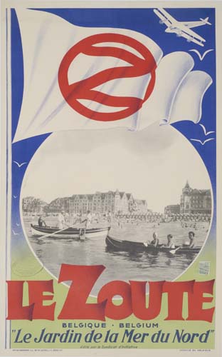 Le Zoute, Belgique.Belgium, “Le Jardin De La Mer Du Nord”