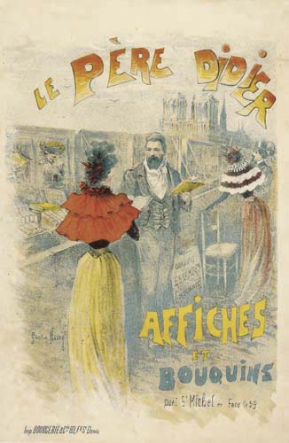 Le pere Didier, Affiches et bouquins