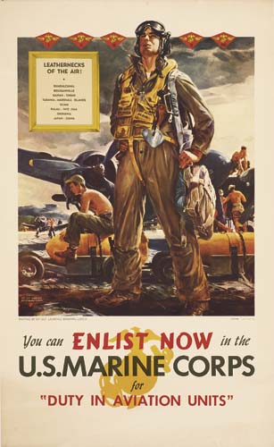 Leathheahecks, Of The Air, You Can Enlist Now In The, U.s.Marine Corps, “Duty In Avlation Units”