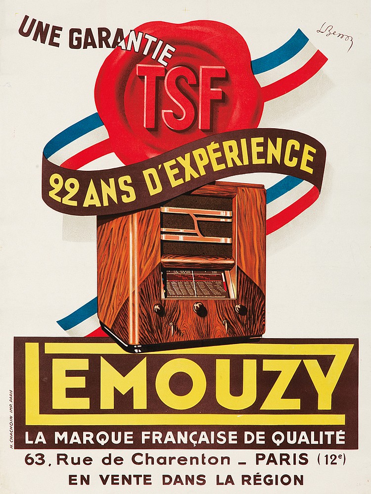 Une garantie, l benoy, tsf, 22 ans d’experience, emouzy, la marque francaise de qualite, 63, rue de charenton- paris (12e), en vente dans la region
