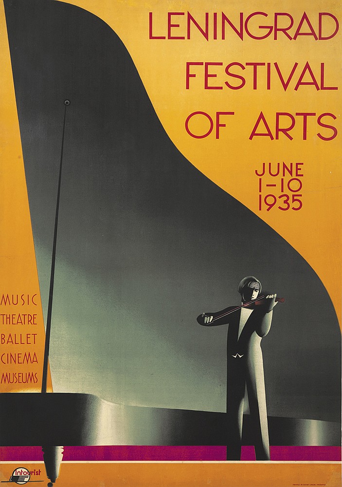 Leningrad, Festival, Of Arts, June, 1 10, 1935, Music, Theatre, Ballet, Cinema, Museums