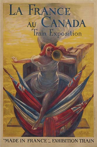 La France, Au Canada, Train Exposition, “Made In France”  Exhibition Train