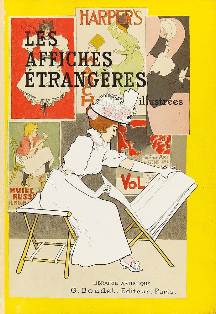 Harper’s, Les Affiches etrangeres Illustrees, Vol, The Fine Art, Gene Ral, Huile, Russe, H.piron, Libraire Artistique, G.Boudet. Editeur. Paris.