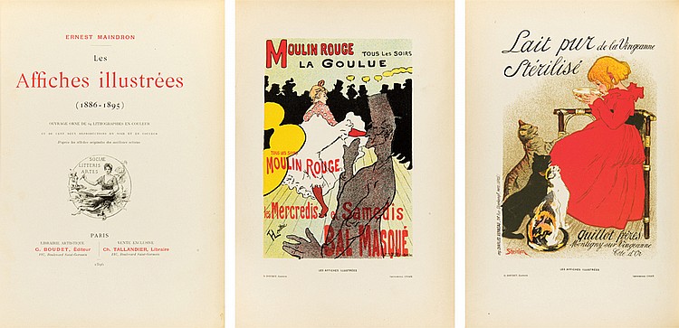 Affiches, illustrees, Hippodrome, Au Pont De L’Alma, Cadet Roussel, Pantonime Equestre & Comique A Grand Spectacle, Folles BergereMusique de l’avenir, Pur les, Bozza, Paris, O.Doudet.E, Ch,Tallandier U., Moulin Rouge, Tous Les Solrs, La Goulue, Moulin Rouge, Mercredis at Sameuis, Bal Masque, Lait Pur de la uingarm, Sterilise, Quillet fires