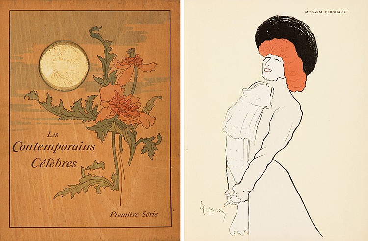 Les, Contemporains, Celebres, premiere serie, m sarah bernhardt