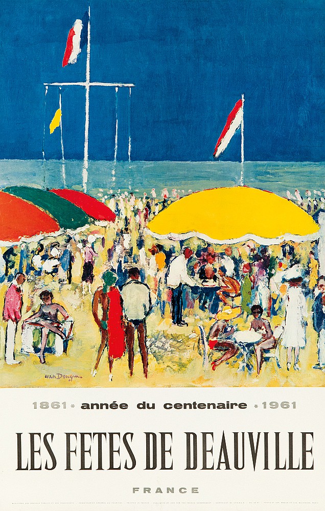 Van Dongen, 1861 Annee Du Centenaire, Les Fetes De Deauville, France