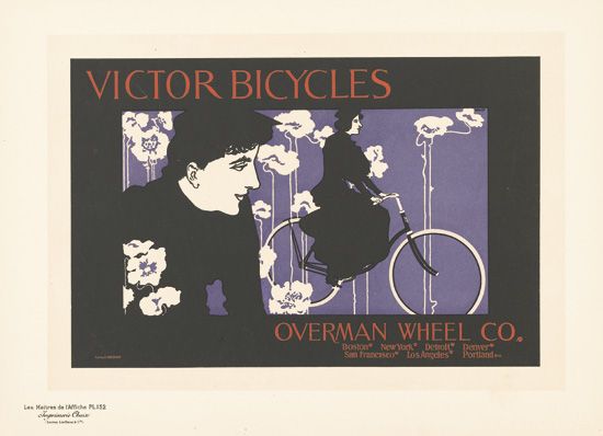 Victor Bicycles, Overman Wheel Co. Boston, New York, Los Angeles,