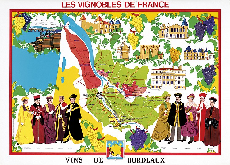 Les Vignobles De France, Vins De Bordeaux