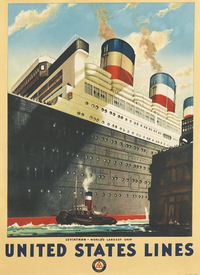 Leviatnan-World’s Largest Ship United States Lines