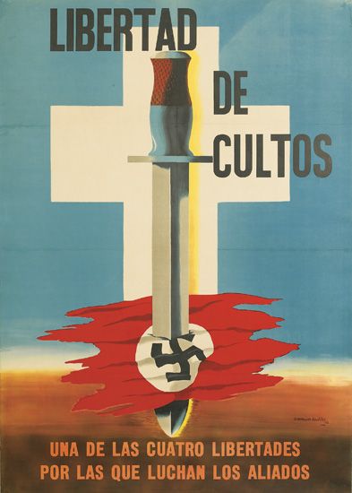 Libertad De Cultos, Una De Las Cuatro Libertades, Por Las Que Luchan Los Aliados
