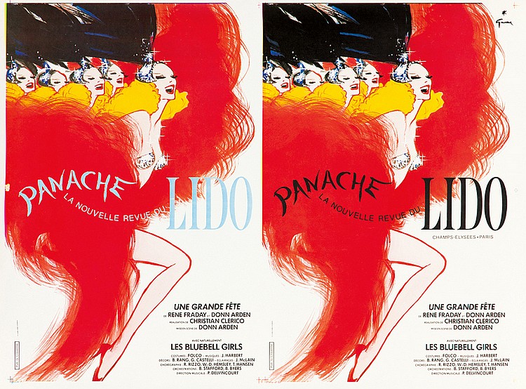 Panche, La Nouvelle Revue Du, Lido, Une Grande Fete, Rene Fraday Donn Arden, Christian Clerico, Donn Arden, Les Bluebell Girls