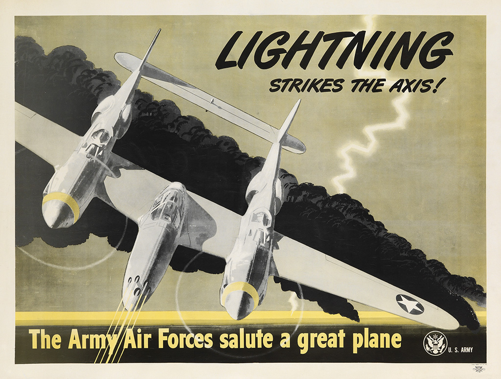 Lightning, Strikes The Axis !, The Army Air Forces Salute A Great Plane,