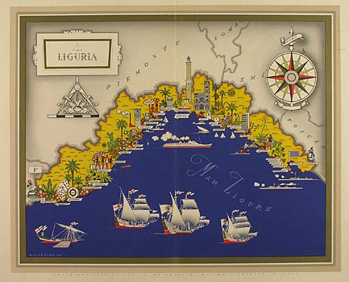 Liguria, Mar Ligurs, Piemonte, Lome, Emi, Roscar