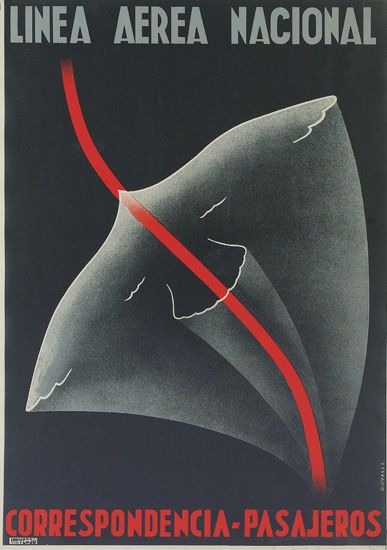 Linea Aerea Nacional, Correspondecia-Pasajeros