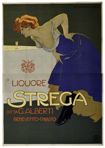 Liquore, Strega, Ditta G.Alberti, Benevento-Chiasso