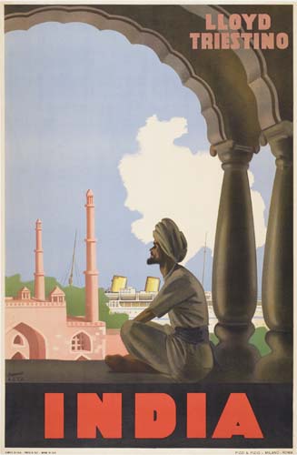 Lloyd Triestino, India
