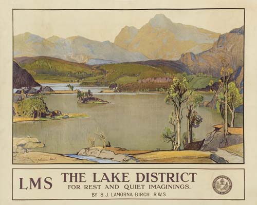 Lms, The Lake District, For Rest And Quiet Imaginings., By S. J. Lamorna Birch R.W.S.