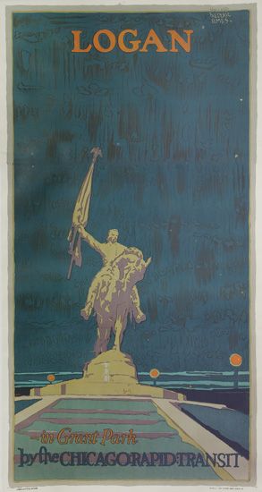 Logan In Grant Park, By The Chicagorapidtransit