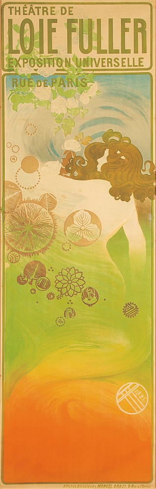 Thearte De, Loie Fuller, Exposition Universelle, Rue De Paris