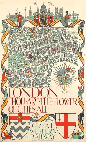 London Thou Art The Flower Of Cities All, Great Western Railway