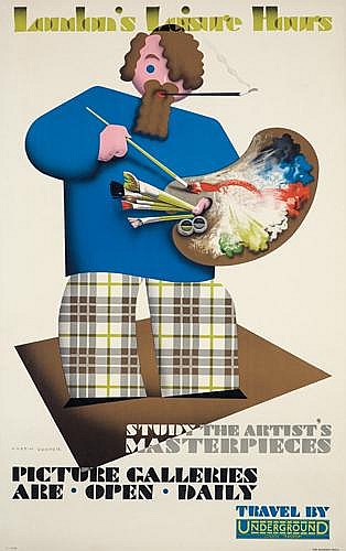 London’s Lisure Hours, Study The Artist’s, Masterpieces, Picture Galleries, Are.Open.Daily, Travel By, Undergroud