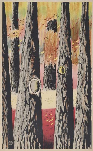 Keith Cunningham [London Underground / Trees]. 