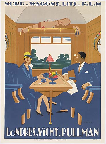 Londres Vichy Pullman, Nord Wagons Lits PLM