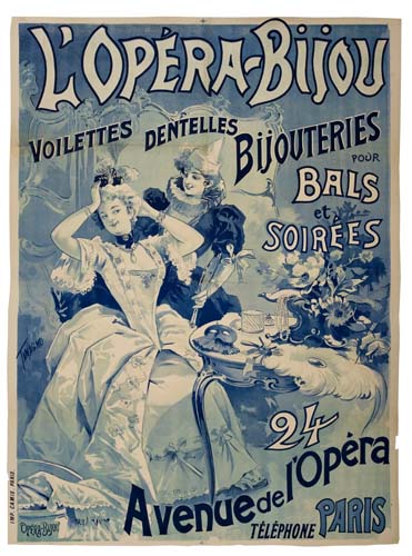Lopera-Bijou, Voilettes Dentelles Bijouteries, Pour, Bals, Et, Soirees, 24, Avenue De Iopera, Telephone Paris