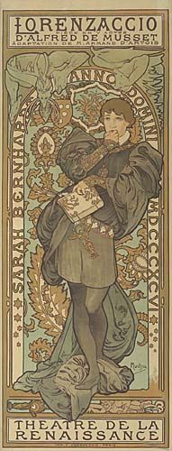 Lorenzaccio-, D’Alfred De Musset-, Sarah Bernhardt–Mdcccxcvi, The Atre De La Renaissance