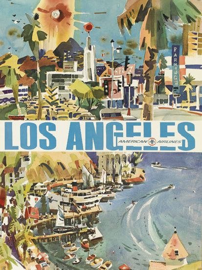 Los Angeles, American Airlines, Parking,