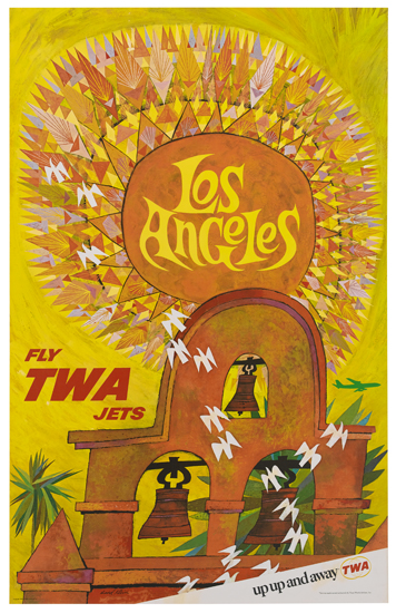 Los Angeles Fly Twa Jets