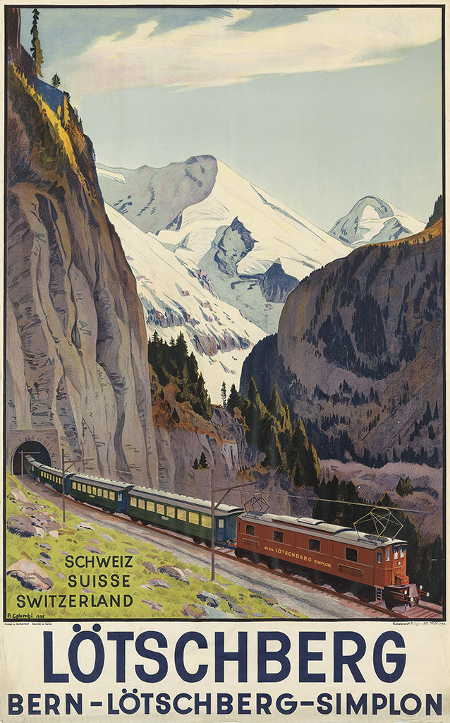 Schweiz, Suisse, Switzerland, Lotschberg, Bern-Lotschberg-Simplon