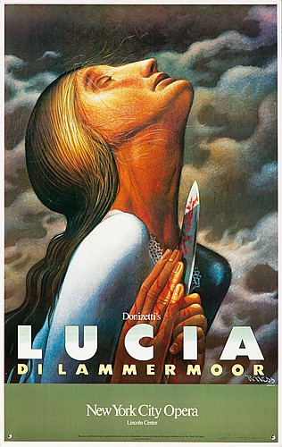 Donizenti’s, L u c I a D i L a m m e r m o o r,  New York City Opera