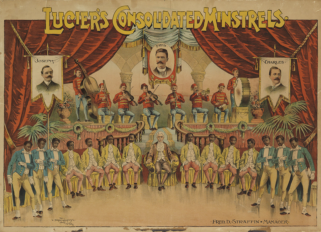 Lucier’s Consol’Dated Ministels, Joseph, Fred, Charles, Fred.D. Straffin Manager