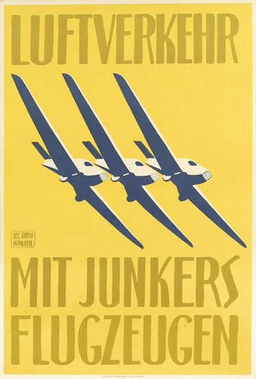 Luftverkehr / Mit Junkers Flugzeugen