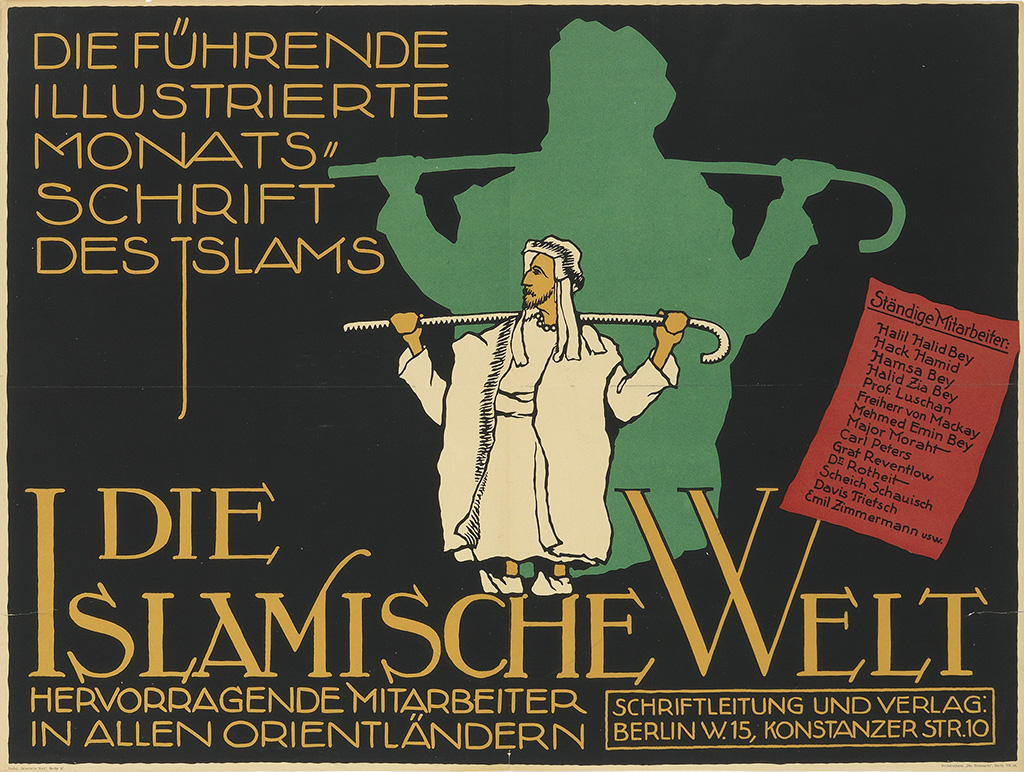 Die Fuhrende, Illustrietre. Monats, Schrift, Des Tslams Standige Mitarbeiten, Halil Halid Bey, Hack Hamied Hamsa Bey, haild Zia Bey, Prof. Luschan, Freiherr Von Mackay, Mehmed Emin Bey, Major Morahi, Cari Peters, Grat Reventiow, Dl Rotheit, Scheich. Schauisch, Davis Trietsch, Emil ZimmermannDie Islamische Welt, Hervorragende Mitarbeiter, In Allen Orientlandern, Schriftleitung Und Verlag. Berlin W.15, Konstanzer Str.10