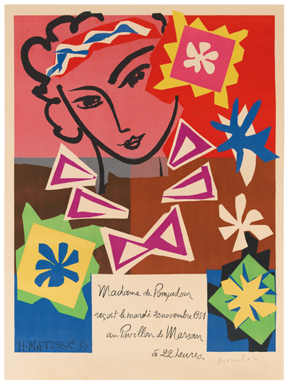 Madame de Pompadour, abstract art