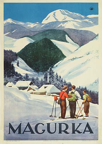 Magurka, snowy mountians