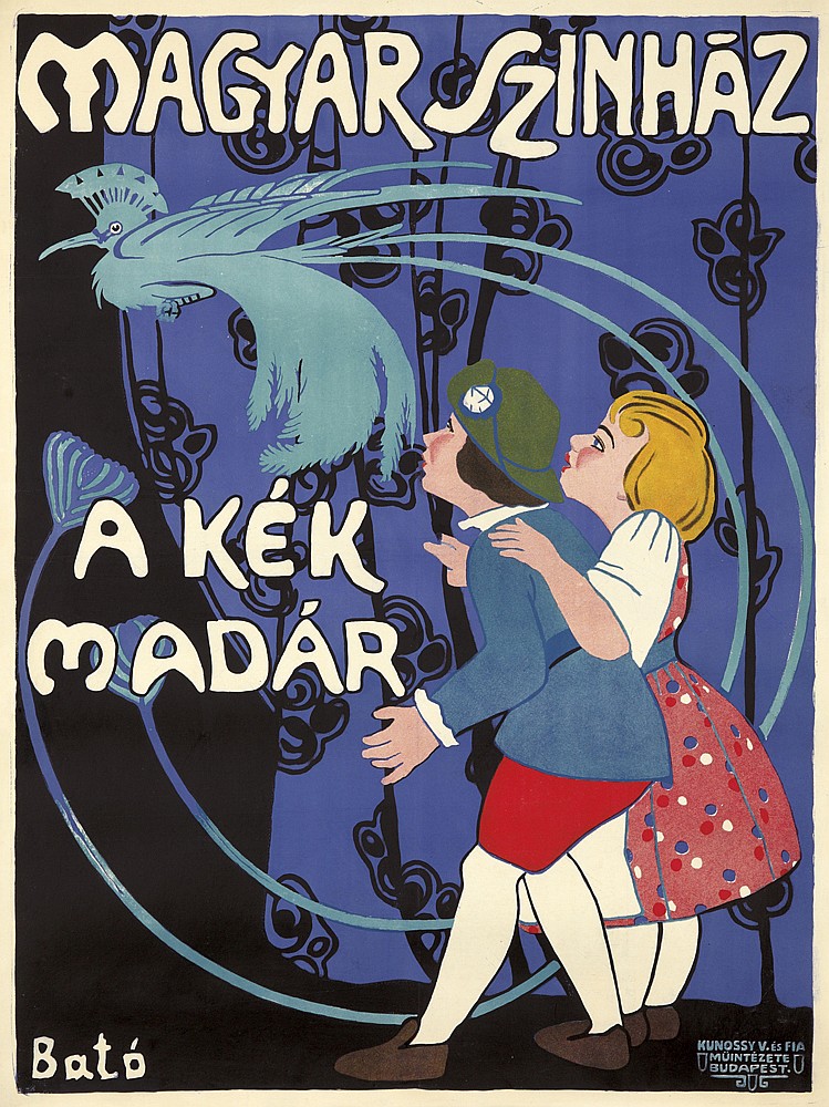 Magyar Szinhaz a Kek Madar, blue bird, children