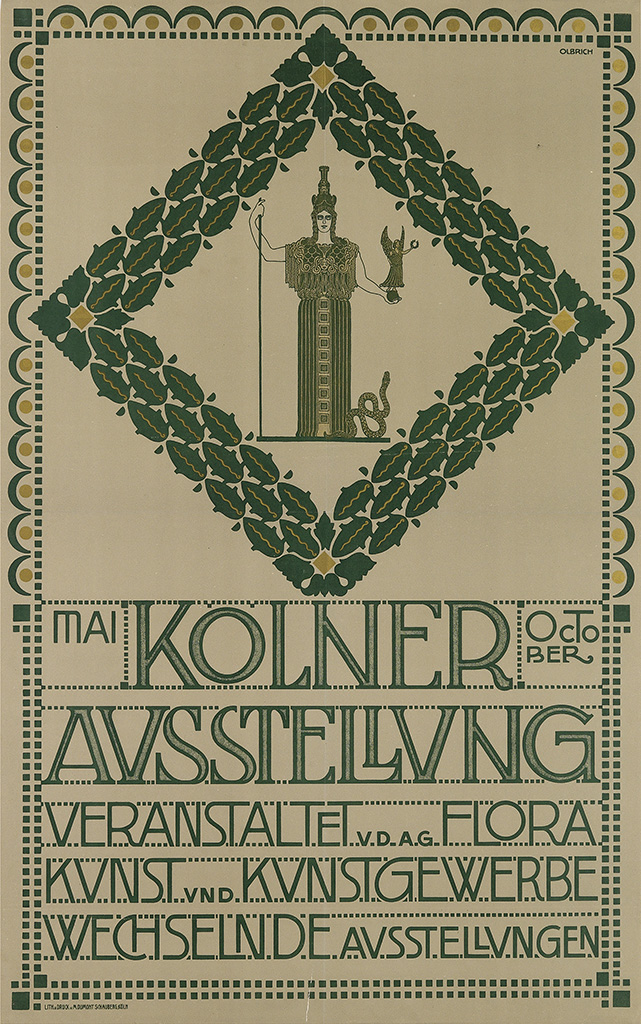 Mai Kolner October Ausstellung, green designs