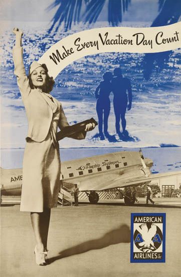 Make Every Vacation Day Count, American Airlines, flight attendant