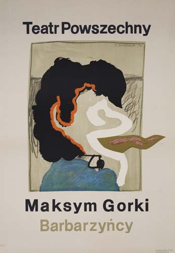 Teatr Powszechny, abstract design