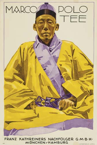 Marco Polo Tee Franz Kathreiners Nachfolger GMBH, Asian man in yellow