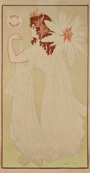 Maria Mariani, woman in white